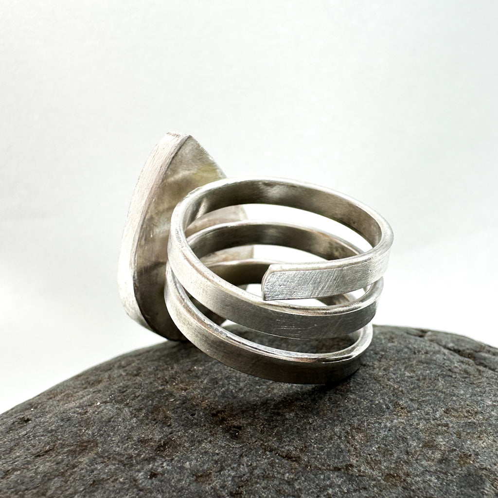 Silver Moonstone Ring from Sabine Werner Jewellery