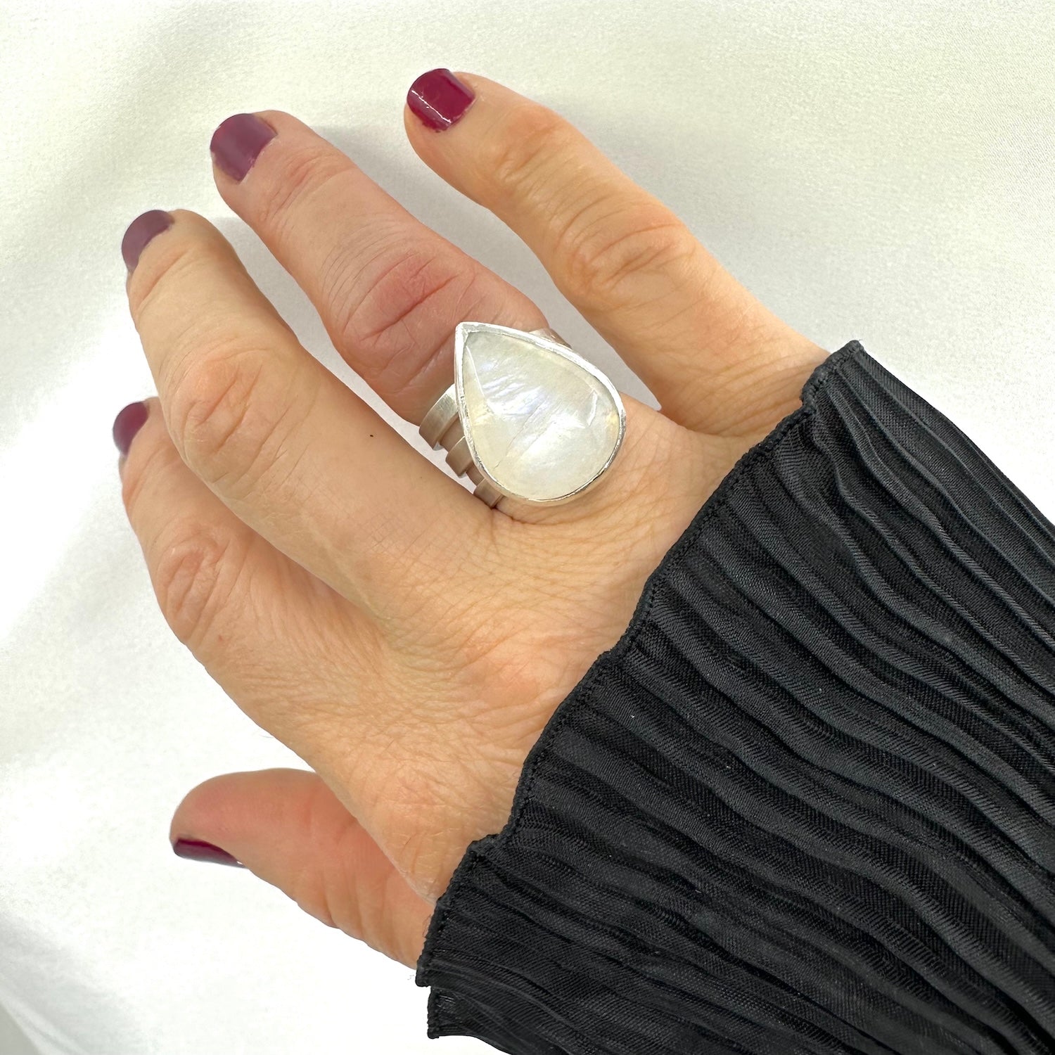 Silver Moonstone Ring from Sabine Werner Jewellery