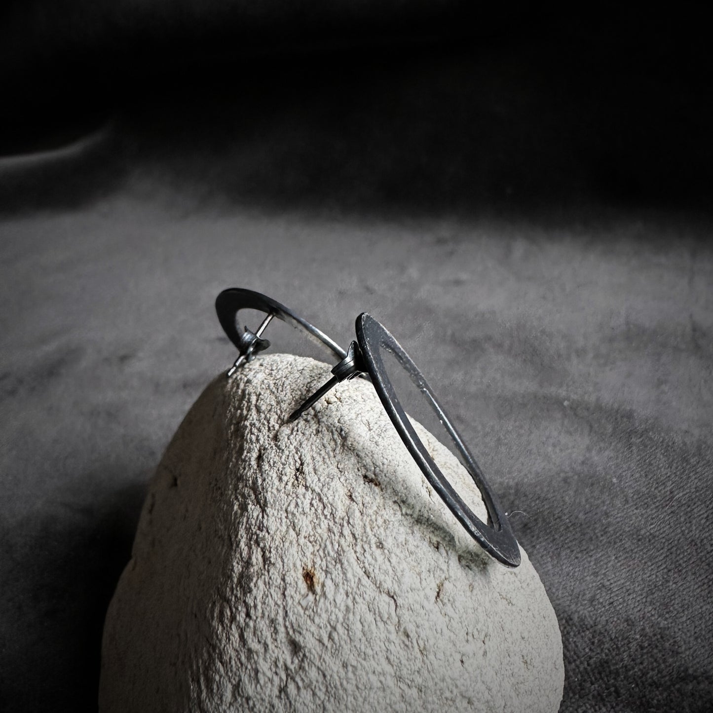 Circle Stud Earrings