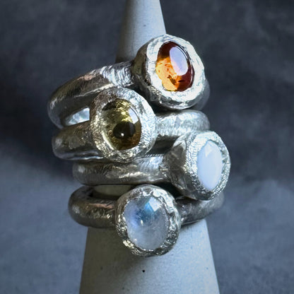 The Elemental Rings from Sabine Werner Jewellery.