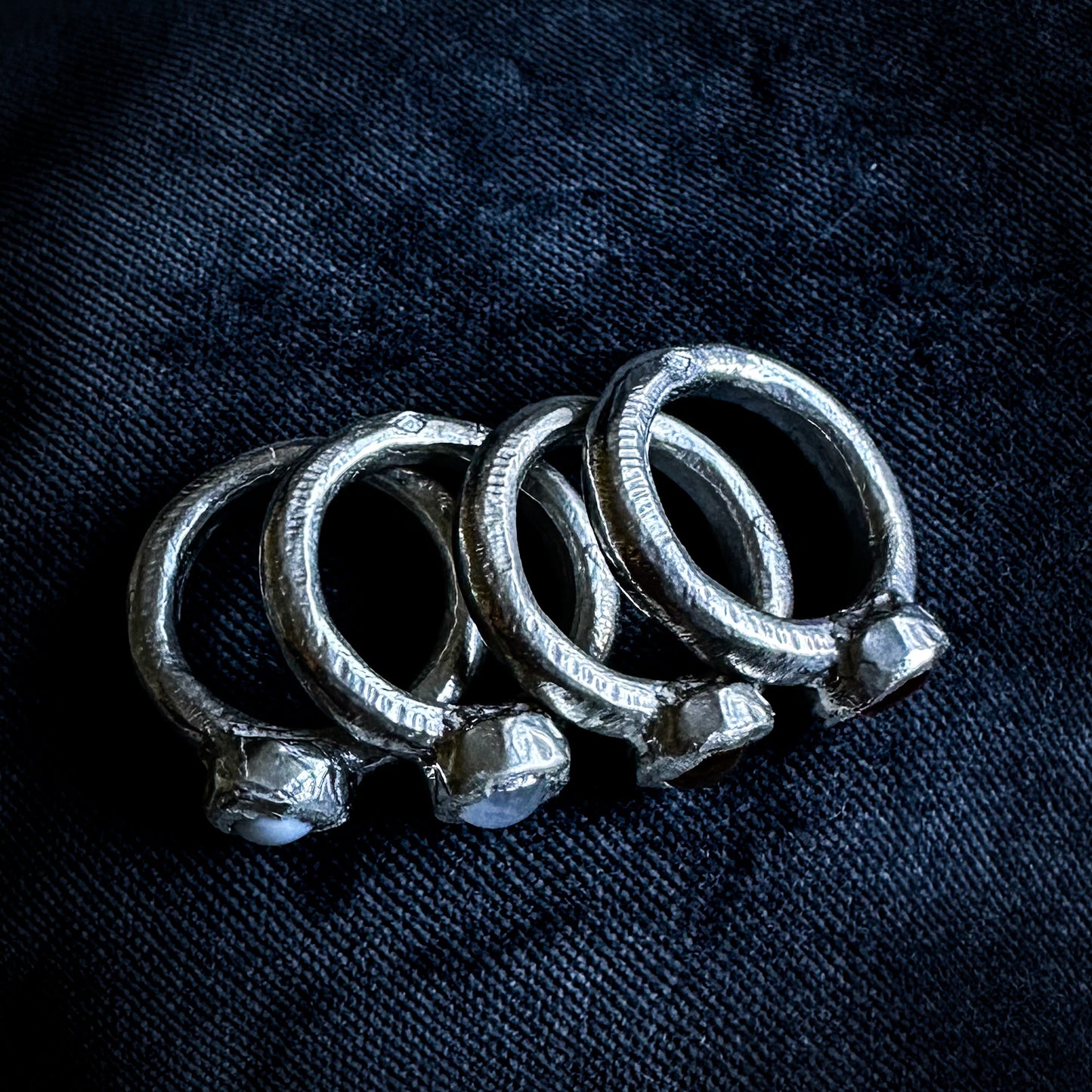 The Elemental Rings from Sabine Werner Jewellery.