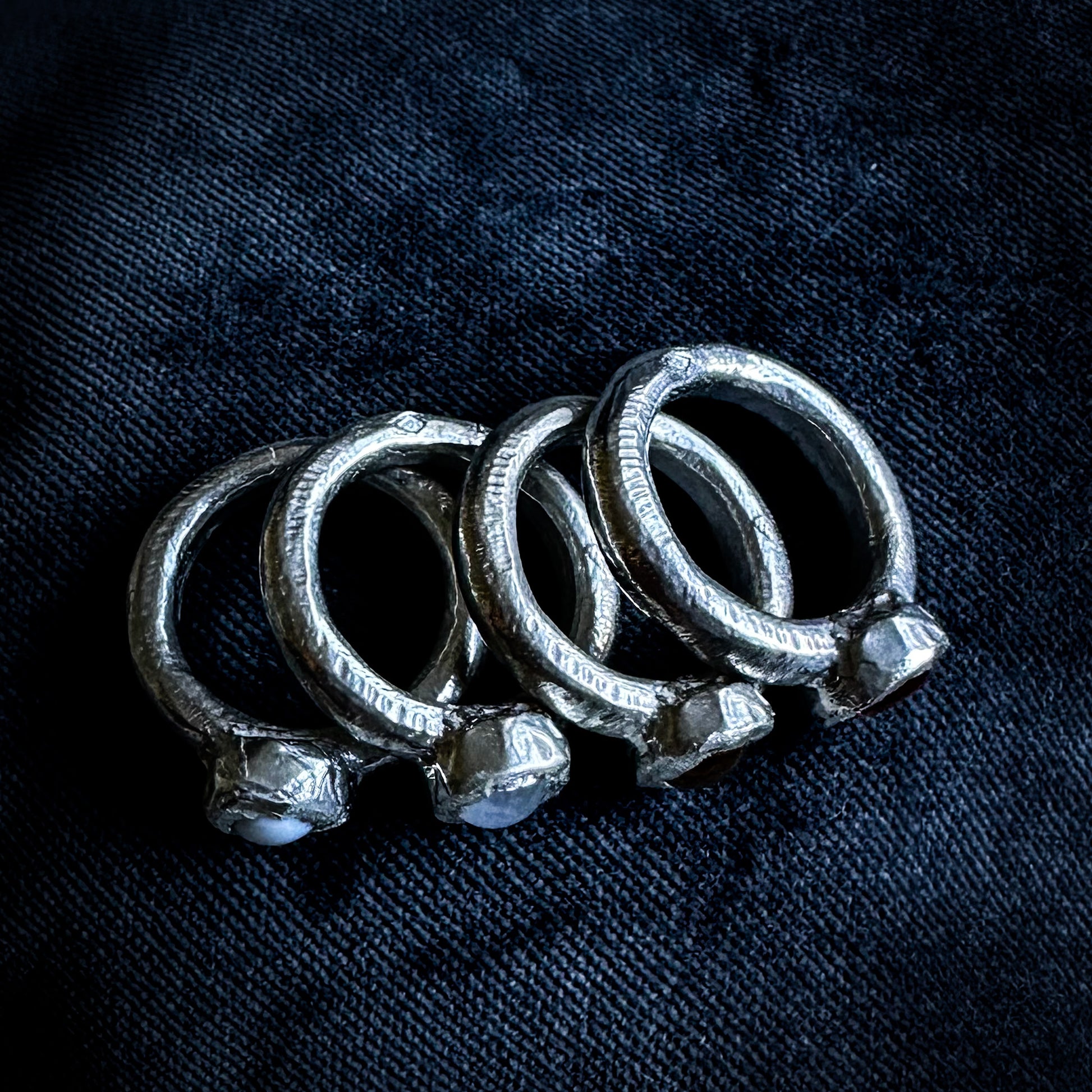 The Elemental Rings from Sabine Werner Jewellery.