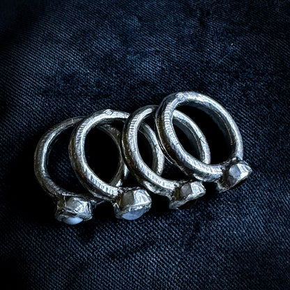 The Elemental Rings from Sabine Werner Jewellery.