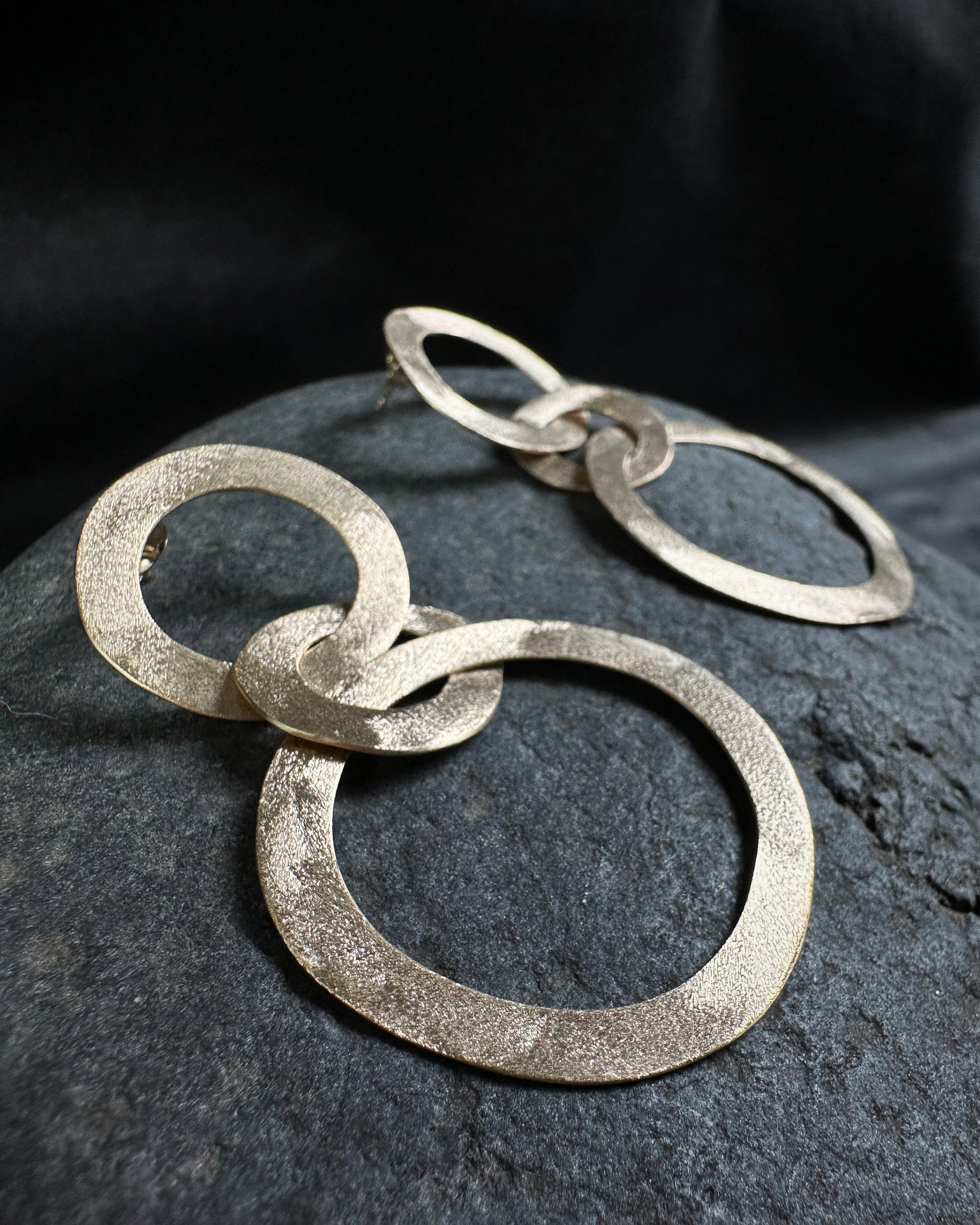 Sterling SIlver Gold Plated Earrings from Sabine Werner Jewellery.