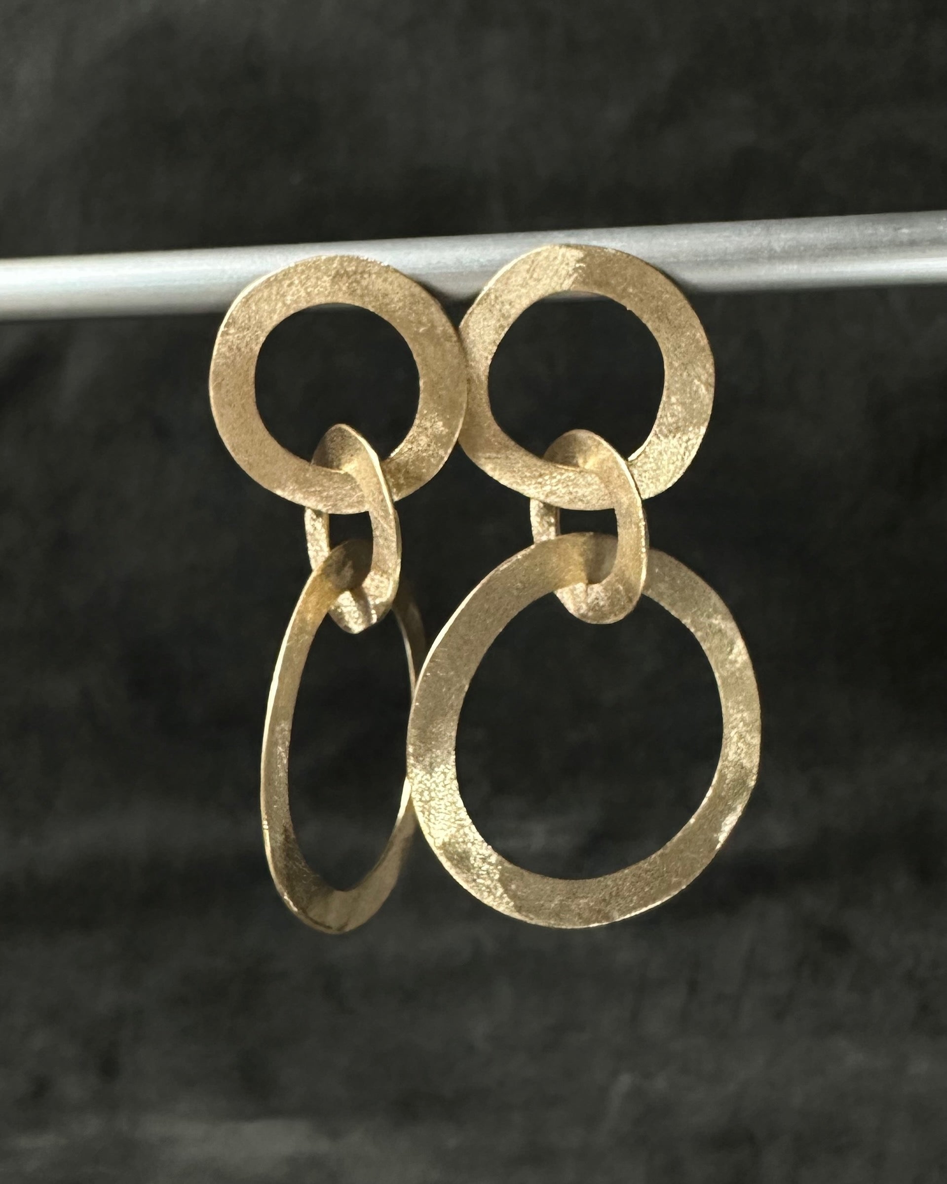Sterling SIlver Gold Plated Earrings from Sabine Werner Jewellery.